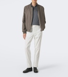 Kiton Cotton jersey polo shirt