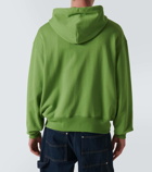 Acne Studios Fiah Face cotton jersey hoodie