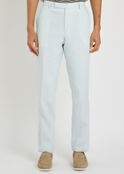 Paul Smith Linen Suit Blue