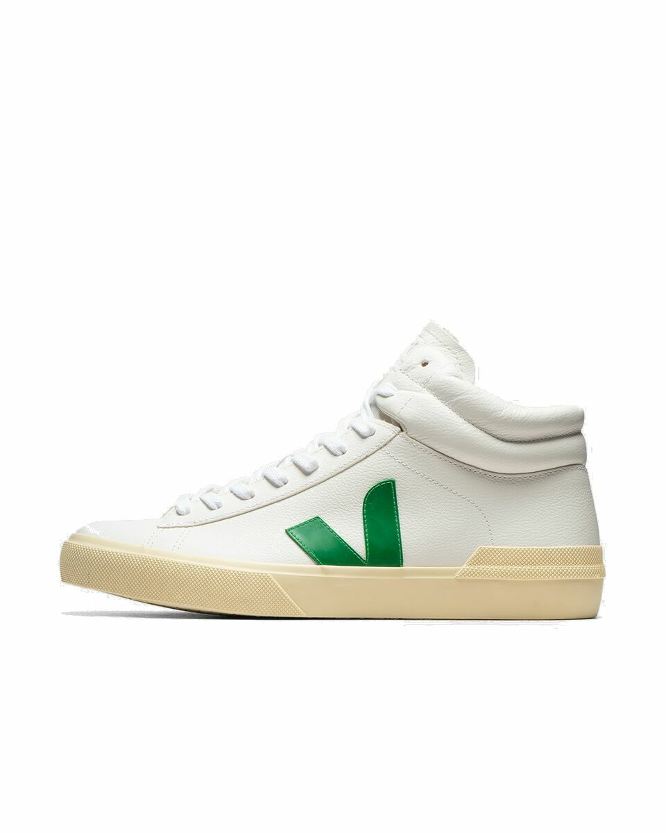 Photo: Veja Minotaur Chromefree Leather White - Mens - High & Midtop