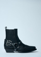 GANNI Low-Cut Western Chelsea Boots