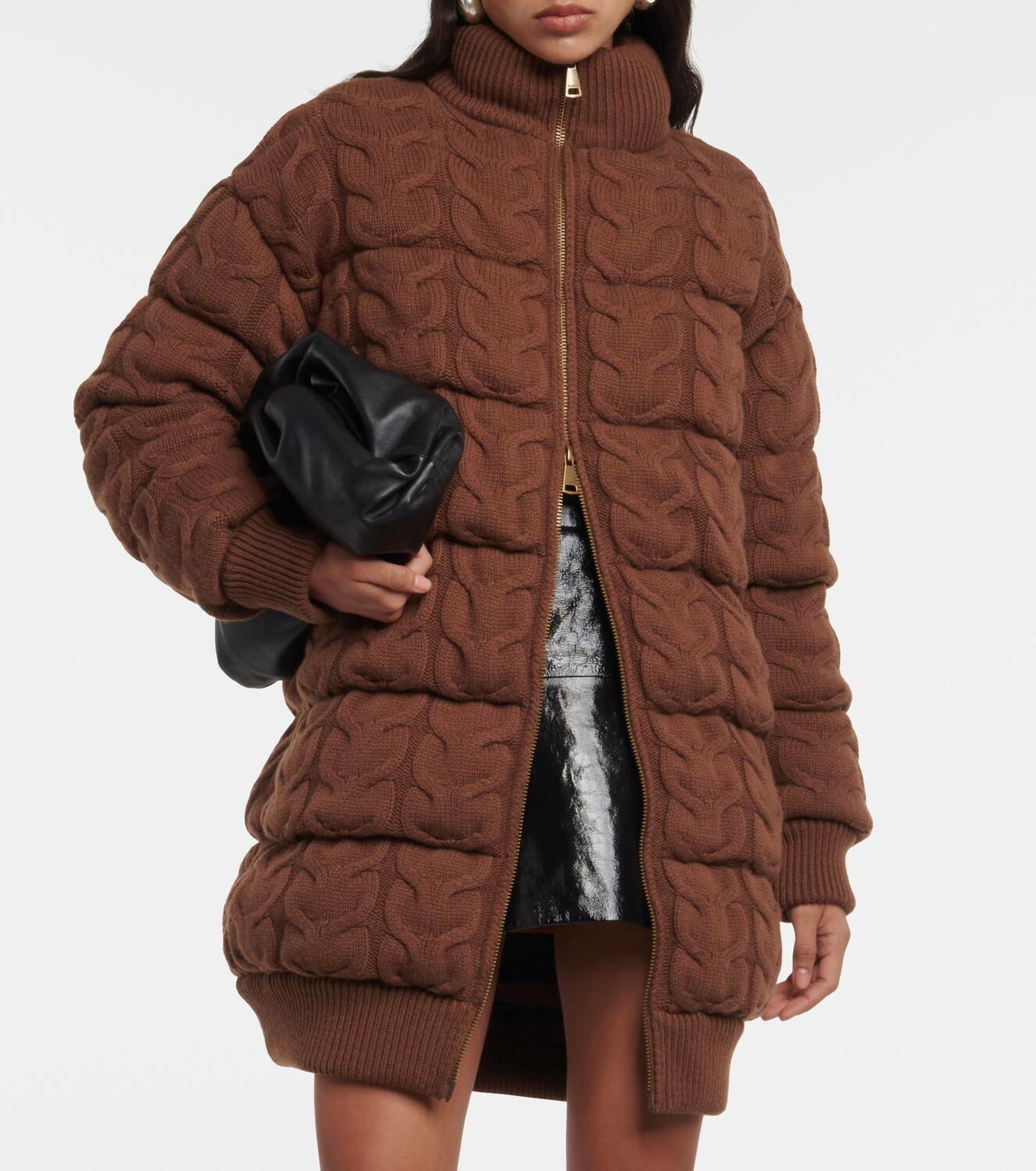 Max Mara Ovatta wool and cashmere down jacket Max Mara