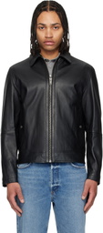 BOSS Black Regular Fit Nappa Leather Jacket