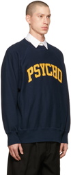 Undercover Navy Patch Sweatshirt