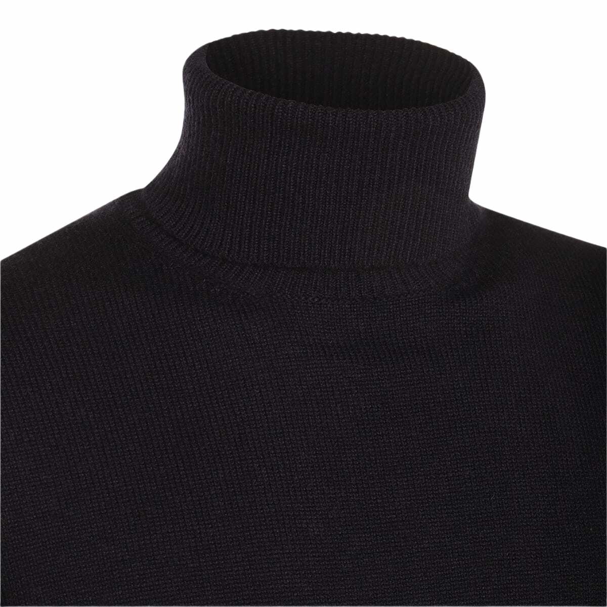 Malo Blue Wool Knitwear