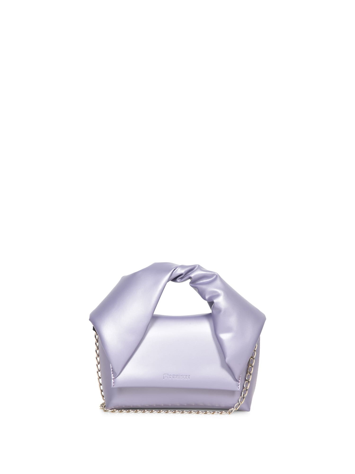 【送料&関税込】J.W. Anderson Twister Small Lilac Bag J.W. Anderson Twister Small Lilac Bag | italist