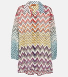 Missoni Mare Zig-zag cotton and silk shirt
