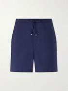 LOEWE - Paula's Ibiza Straight-Leg Cotton-Blend Shorts - Blue