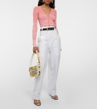 Staud Striped cardigan
