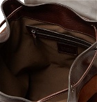 Anderson's - Leather and Suede Backpack - Brown