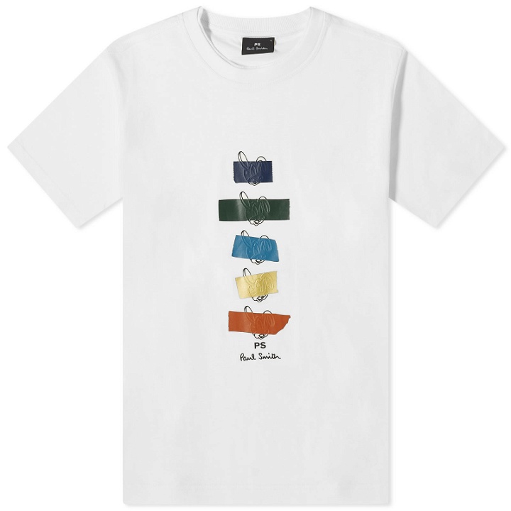 Photo: Paul Smith Men's Taped Rabbits T-Shirt in White