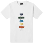 Paul Smith Men's Taped Rabbits T-Shirt in White