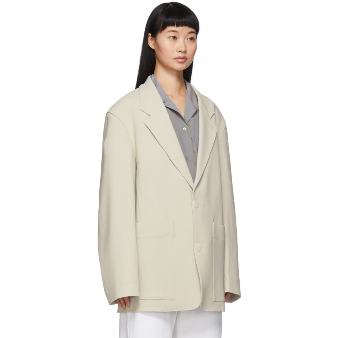 Studio Nicholson Taupe Conde Tailored Jacket