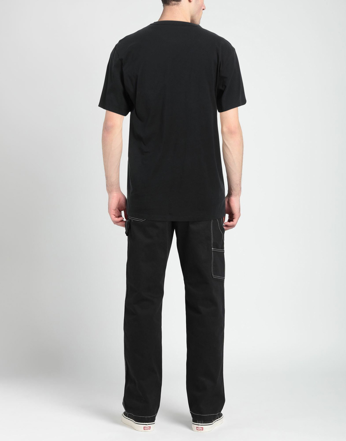 Maison Kitsuné. Mens T-shirt in Black