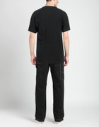 Maison Kitsuné. Mens T-shirt in Black