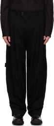 DEVOA Black Jodhpur Trousers