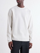 Goldwin - Waffle-Knit T-Shirt - Neutrals