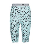 Adidas by Stella McCartney - TruePurpose printed biker shorts