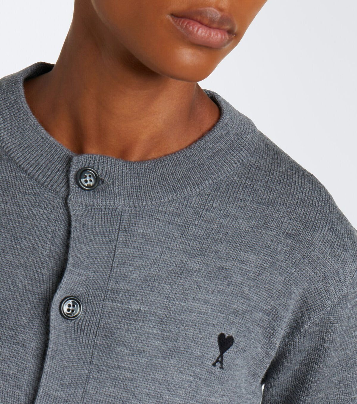 Ami Paris Ami de Cœur wool cardigan