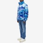 Members of the Rage Men's Camo Puffer Jacket in Blue