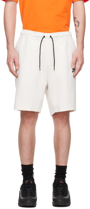 Photo: Nike Brown Tech Fleece Shorts