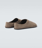Auralee Suede slippers