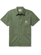 CARHARTT WIP - Creek Organic Cotton-Poplin Shirt - Green