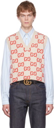 Gucci Off-White GG Vest