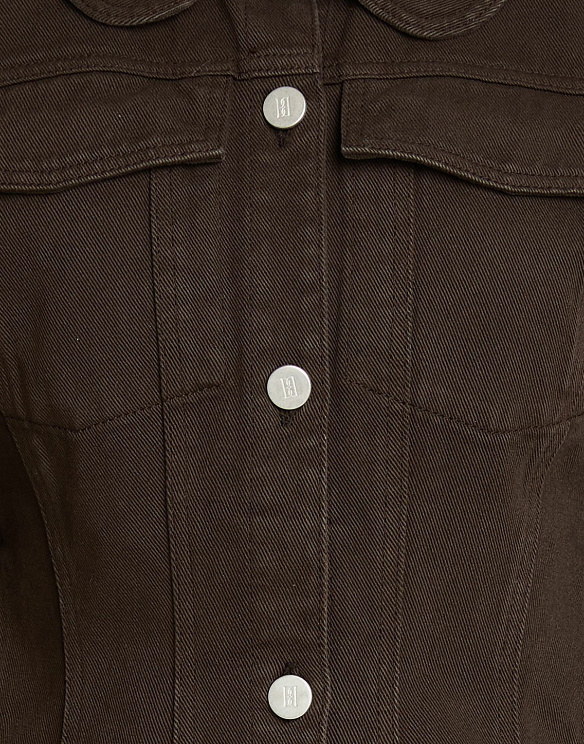 By Malene Birger Womens Denim outerwear Dark in Brown