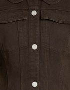 By Malene Birger Womens Denim outerwear Dark in Brown