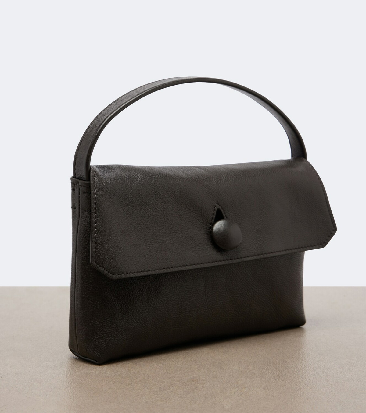 The Row Sally Small leather top-handle bag