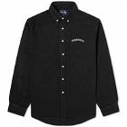 thisisneverthat Men's Washed Denim Shirt in Black
