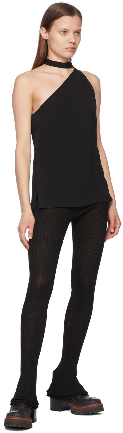 3.1 Phillip Lim Black Viscose Tank Top 3.1 Phillip Lim