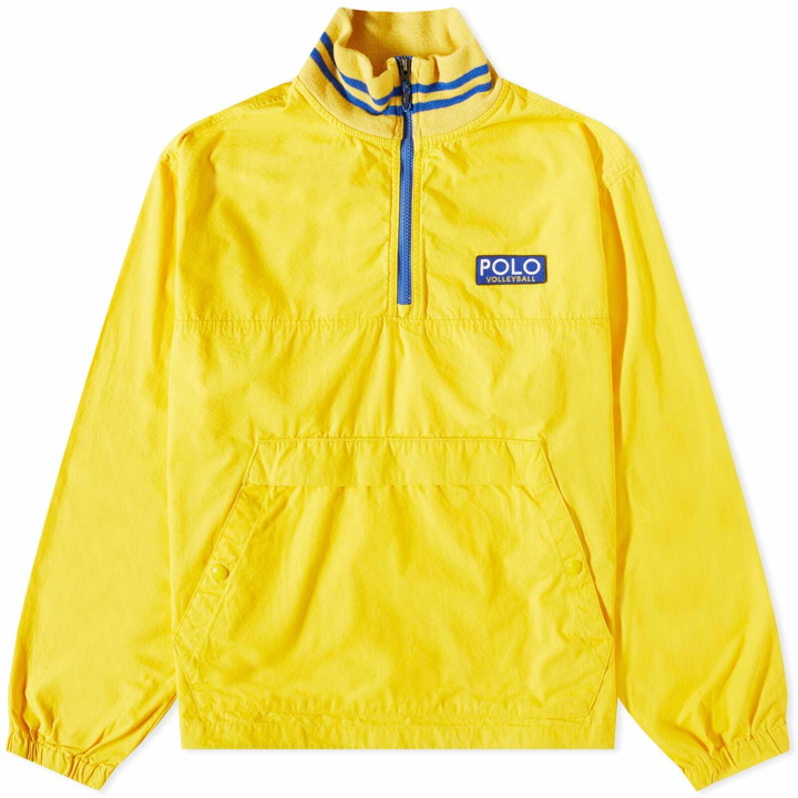 Photo: Polo Ralph Lauren Men's Volley Popover Jacket in Canary Yellow
