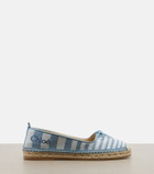 Chloé Isla striped canvas espadrilles