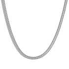 Mikia Silver Carabiner Necklace