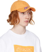 Jacquemus Yellow Le Raphia 'La Casquette Desenho' Cap