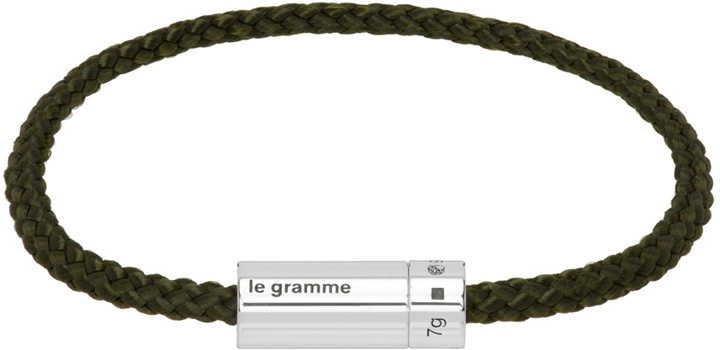 Photo: Le Gramme Khaki 'Le 7g' Nato Bracelet