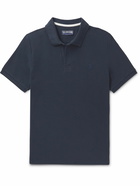 Vilebrequin - Slim-Fit Logo-Embroidered Cotton-Piqué Polo Shirt - Blue