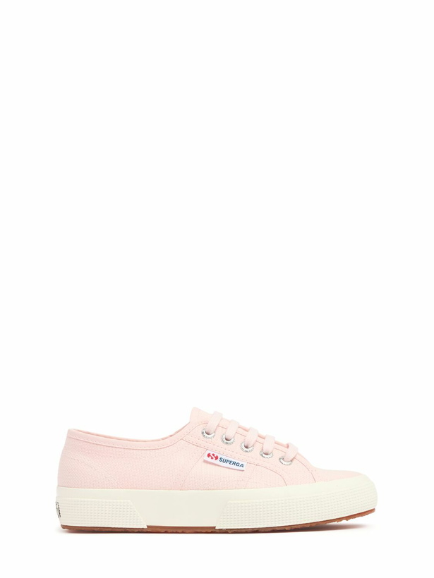 Photo: SUPERGA Cotton Lace-up Sneakers