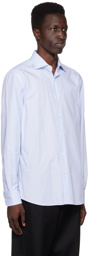ZEGNA Blue Regular-Fit Shirt