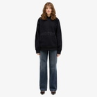 Represent Women's Graphic Logo Hoodie in Black Coffee