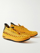 Nike - ACG Watercat Rubber-Trimmed Woven Cord Sneakers - Yellow