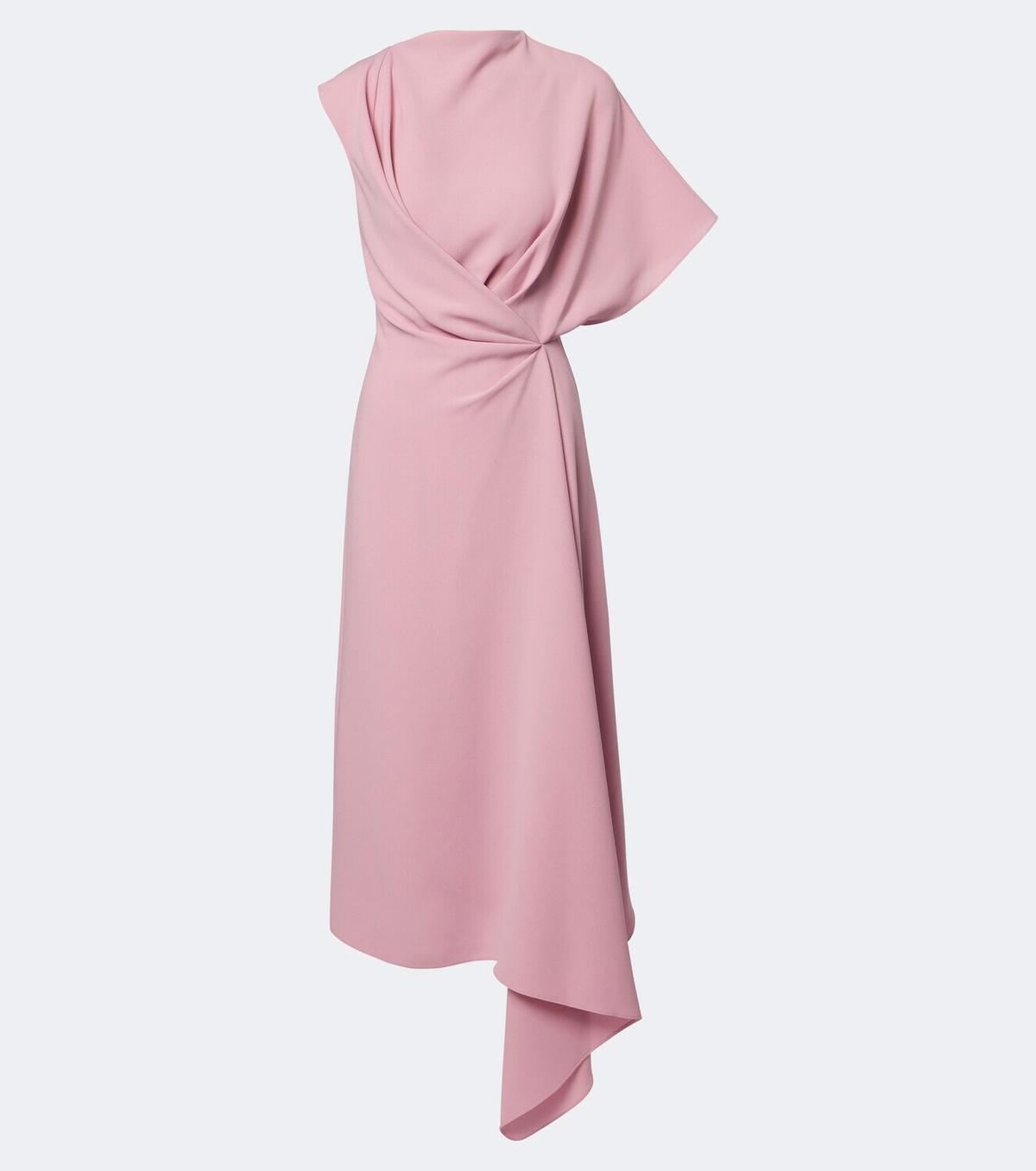 Roksanda Elva asymmetric crêpe midi dress