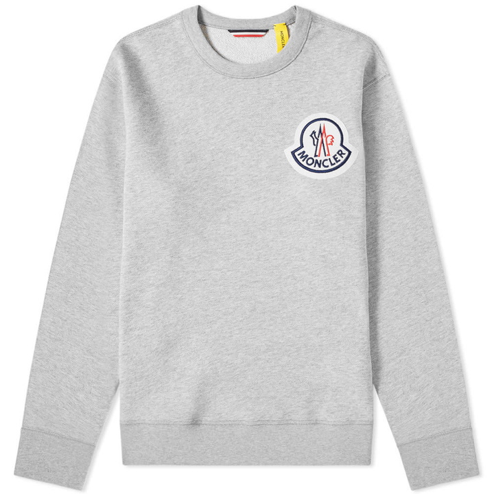 Photo: Moncler Genius - 2 Moncler 1952 - Large Logo Patch Crew Sweat