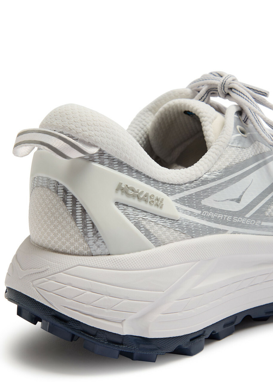 Hoka Mafate Speed 2 Panelled Mesh Sneakers White