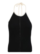 Sunnei Halterneck Black Top