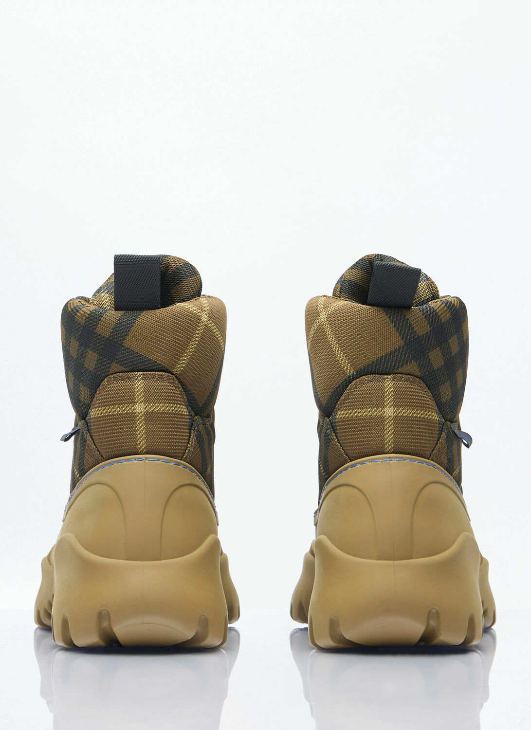Burberry Check Scoot Trek Boots
