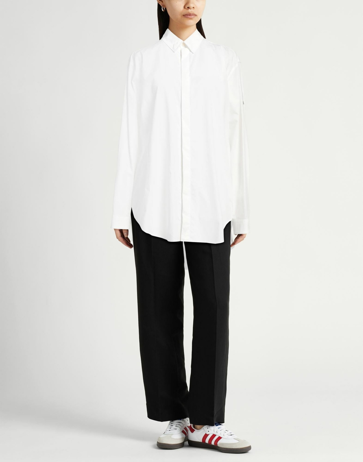 Moncler X Willow Smith Womens Shirt in White