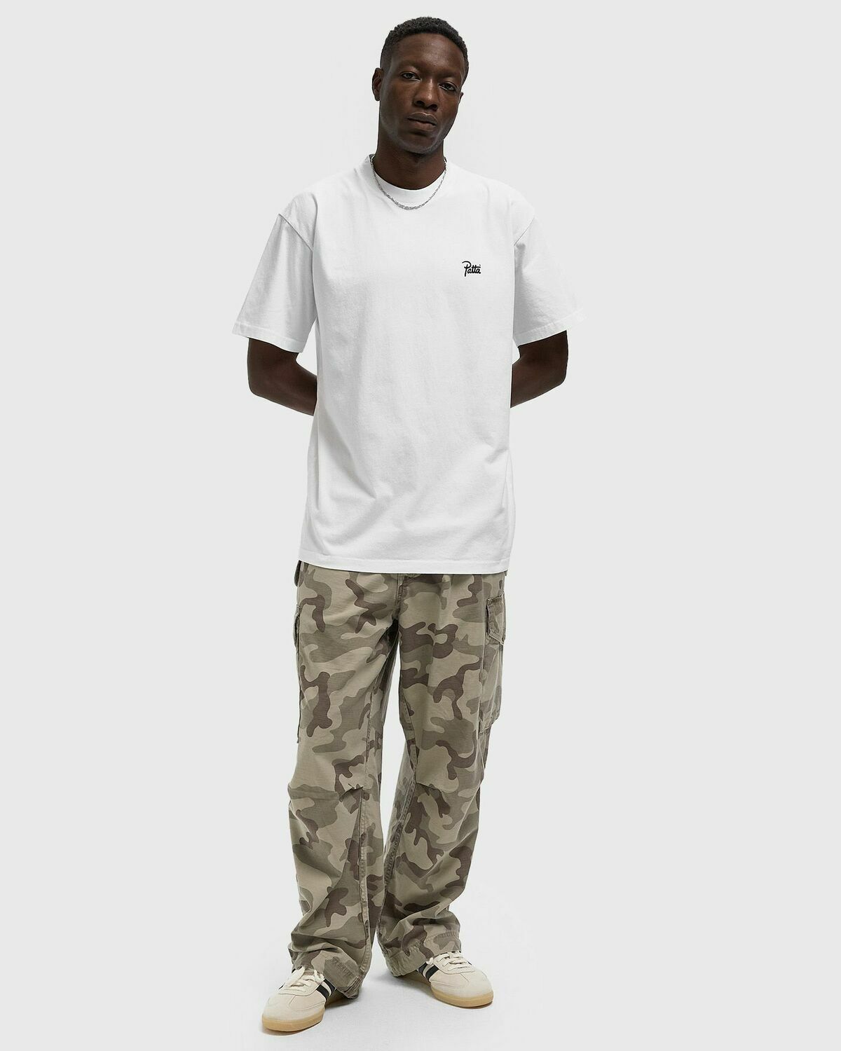 PATTA Tough Love Tee White Mens Shortsleefe